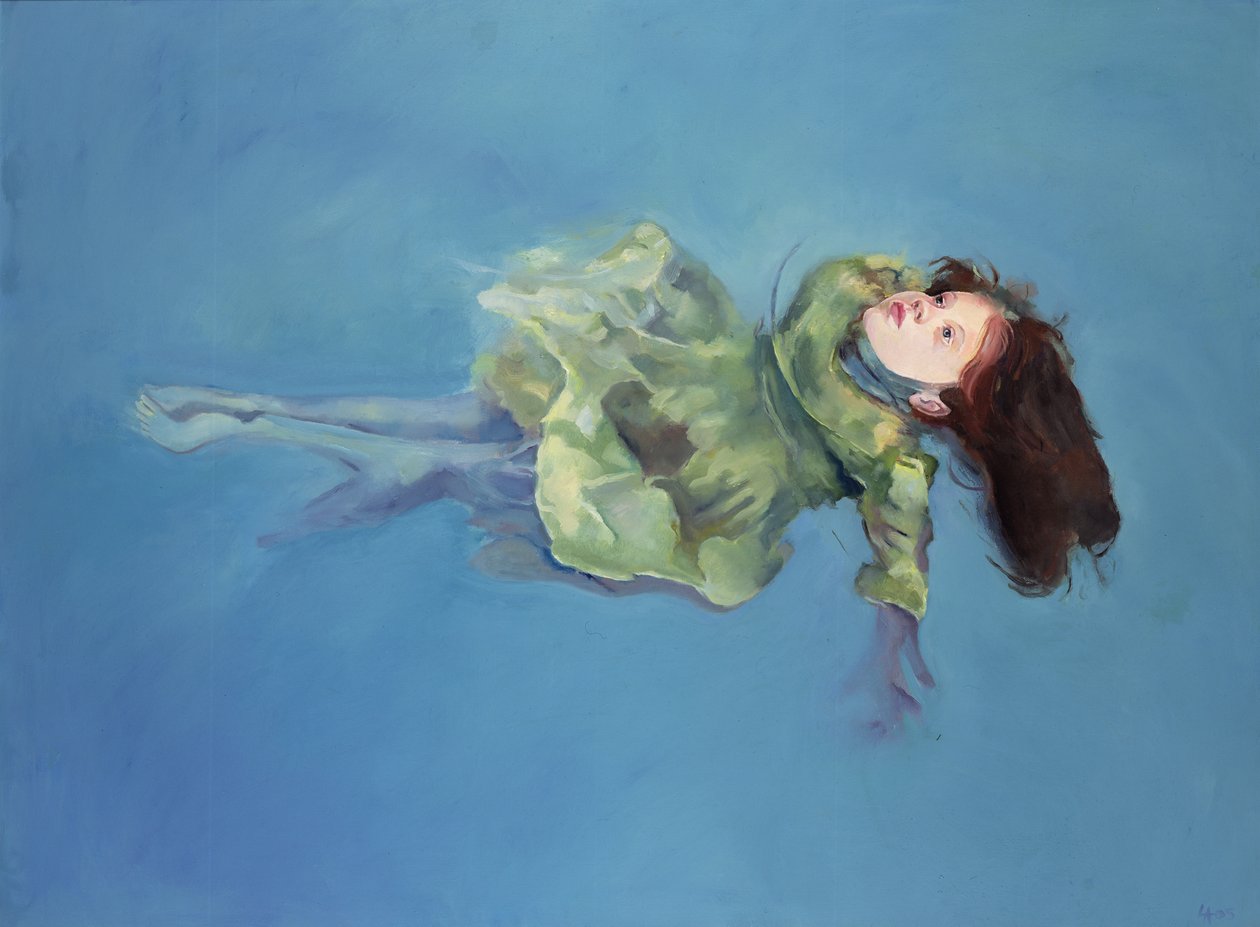 Girl Floating by Lucinda Arundell