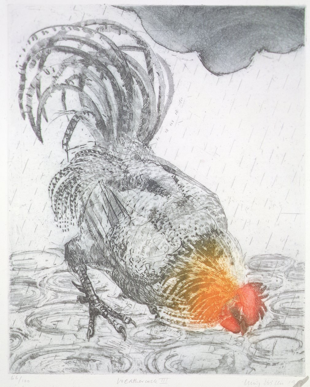 Weathercock II, 1983 by Lucy Willis