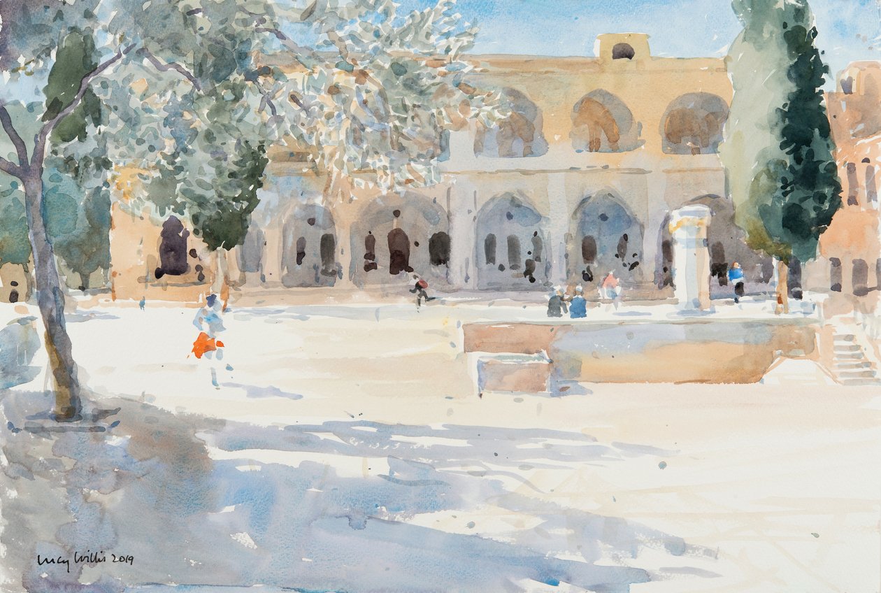 Batei Mahase Square, Old Jerusalem by Lucy Willis