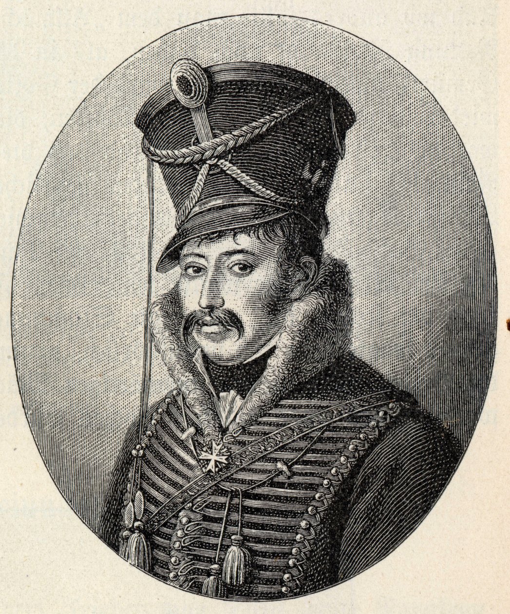 Ferdinand von Schill by Ludwig Buchhorn