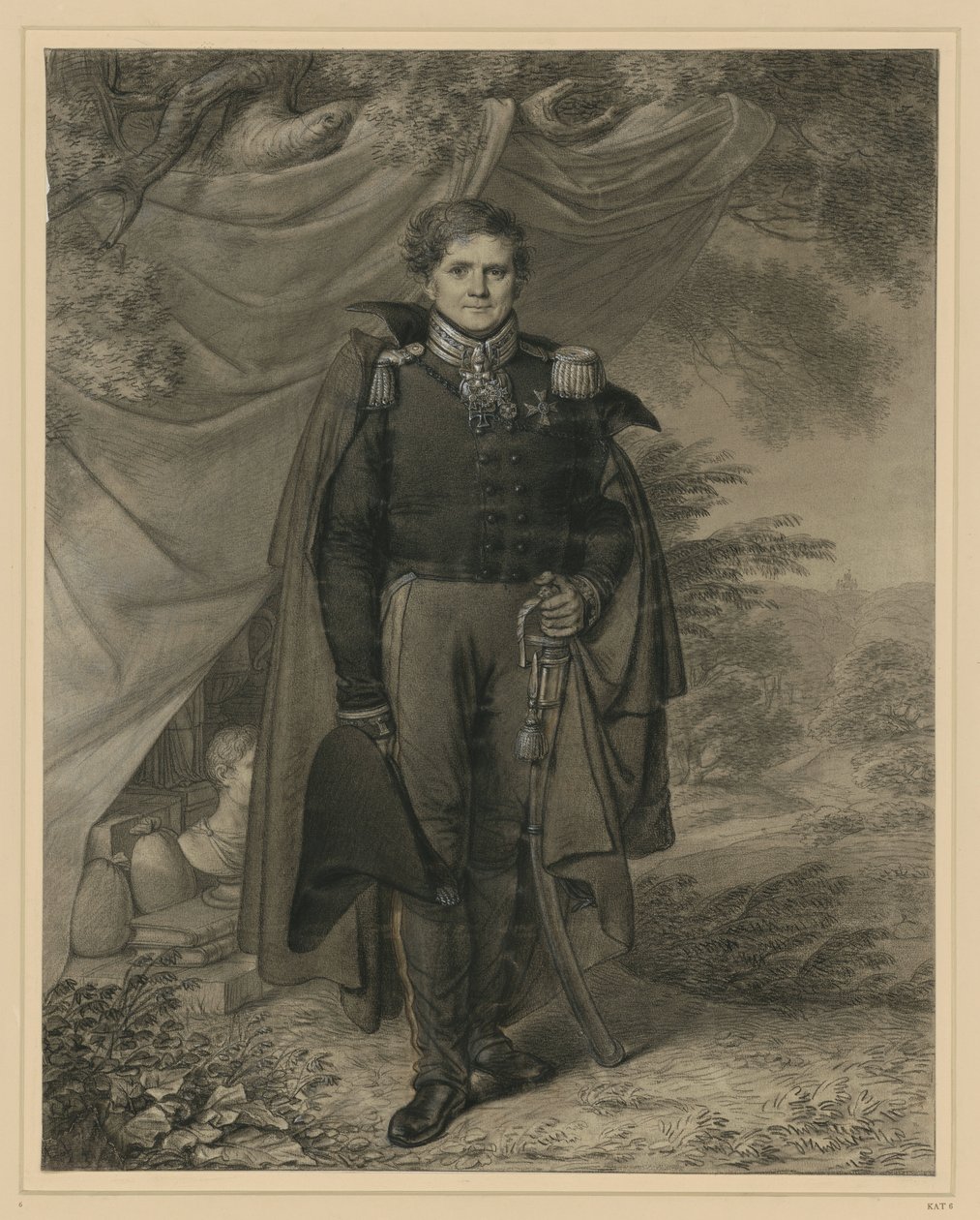 General Friedrich von Ribbentrop by Ludwig Buchhorn