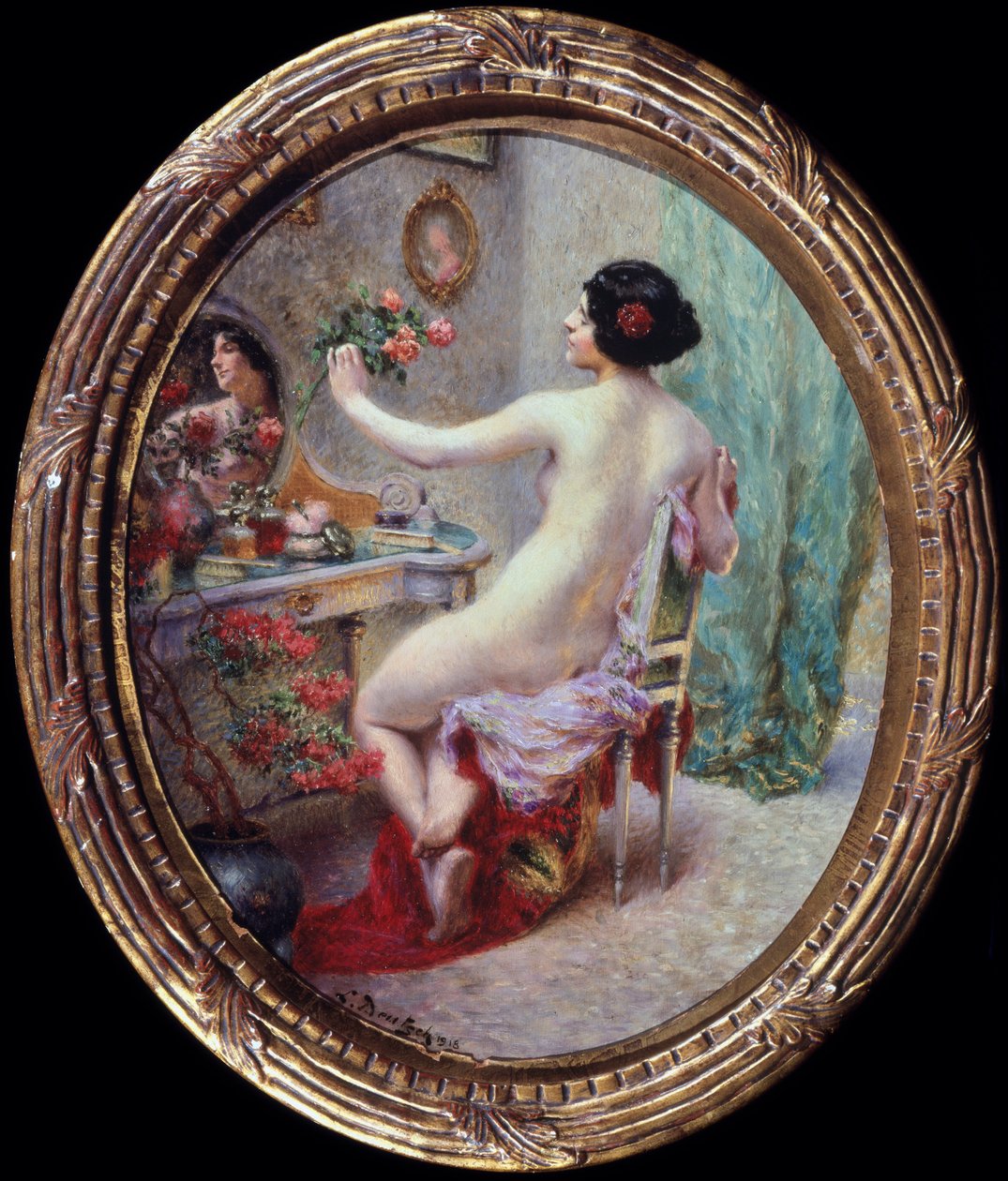 The Toilet by Ludwig Deutsch