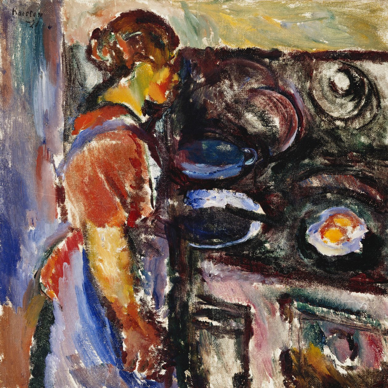 Girl in the Kitchen by Ludvik Peter Karsten