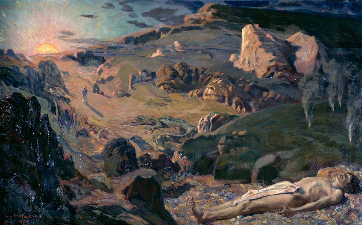 Valley of Terror by Ludwig von Hofmann