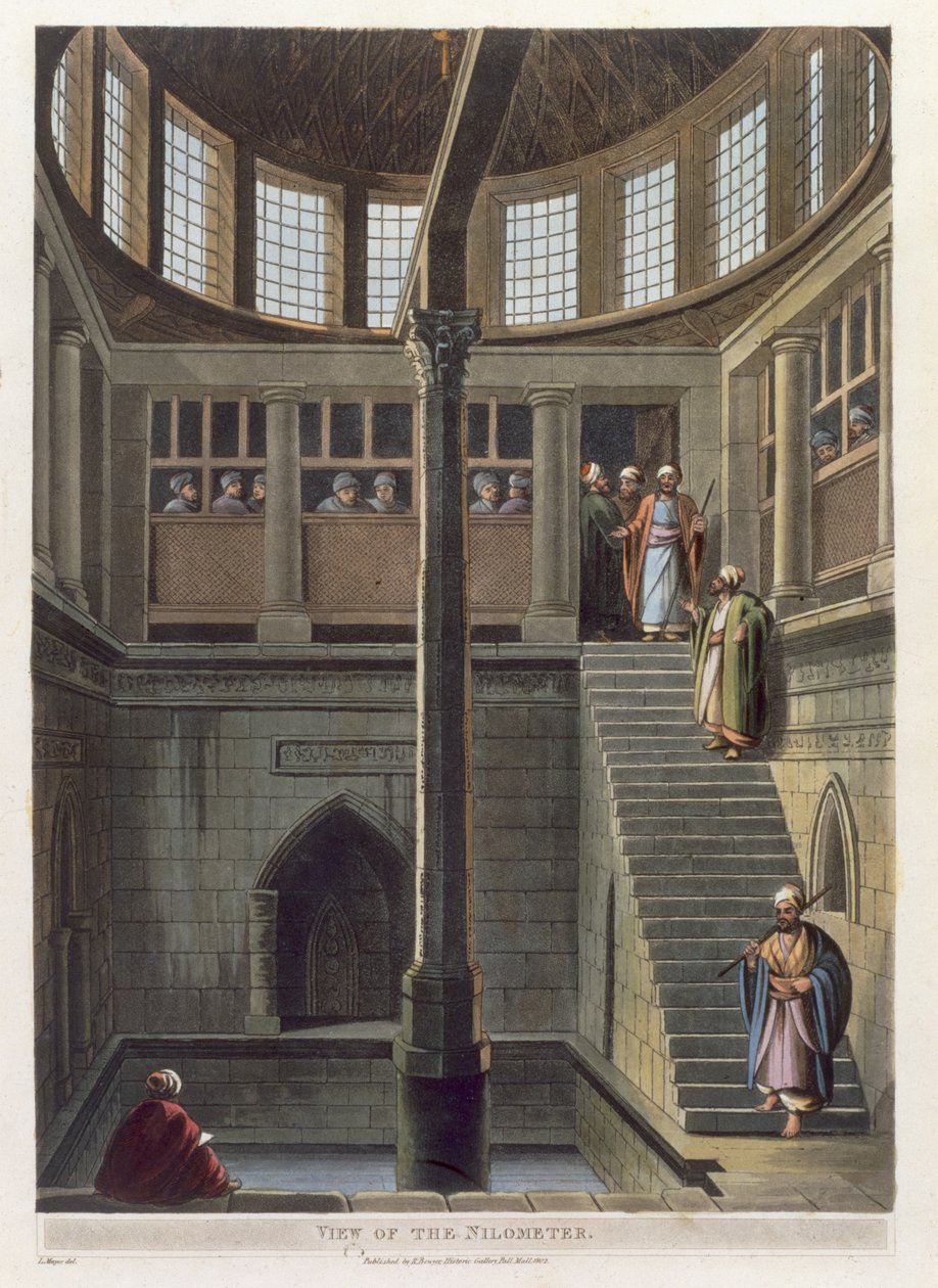 View of the Nilometer, plate 2 from 