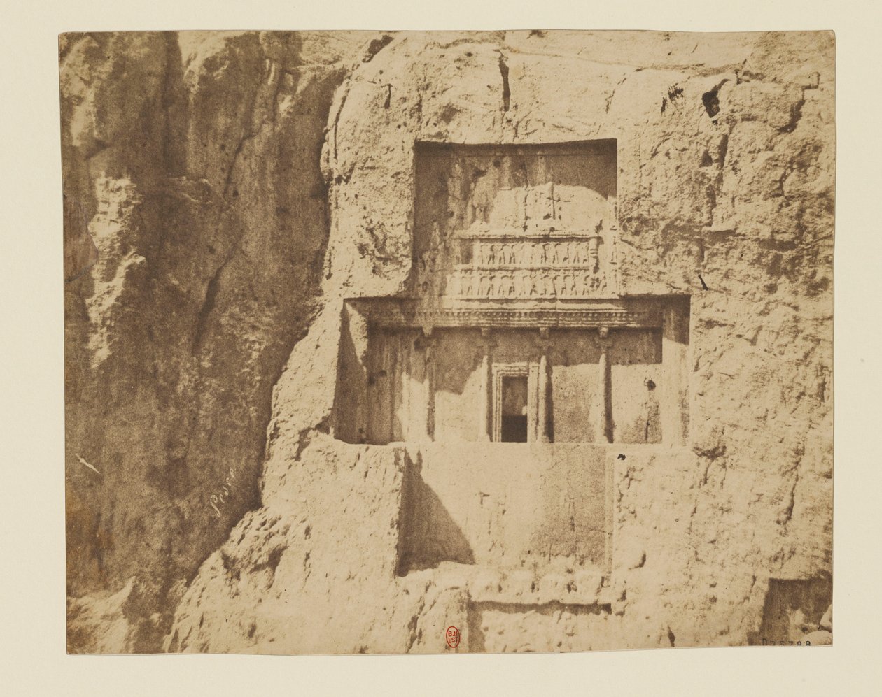 View 9 - Naqsh-e Rostam. Sassanid Relief by Luigi Pesce