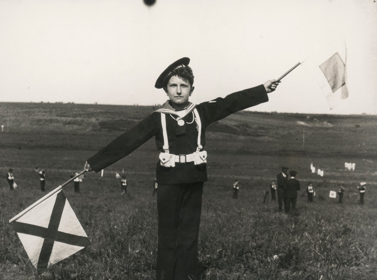 Balilla with Signals of the Navy by Luigi Leoni