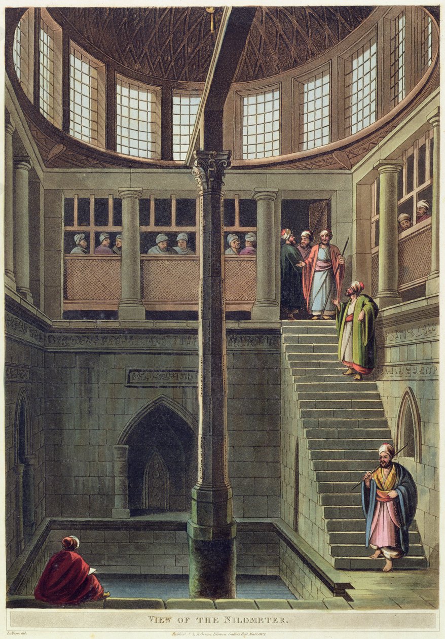 View of the Nilometer, plate 2 from 