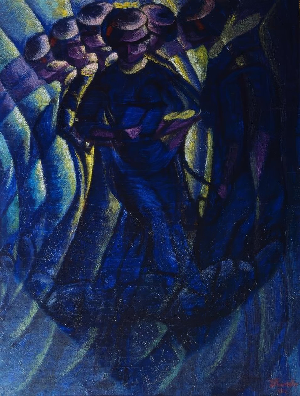 L. Russolo, Movements of a Woman by Luigi Russolo