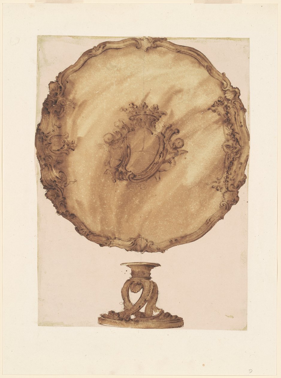 A Salver with Two Bases by Luigi Valadier