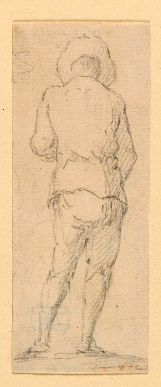 A Standing Man by Luigi Vanvitelli