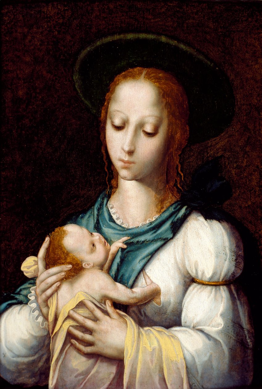The Virgin and Child by Luis de Morales