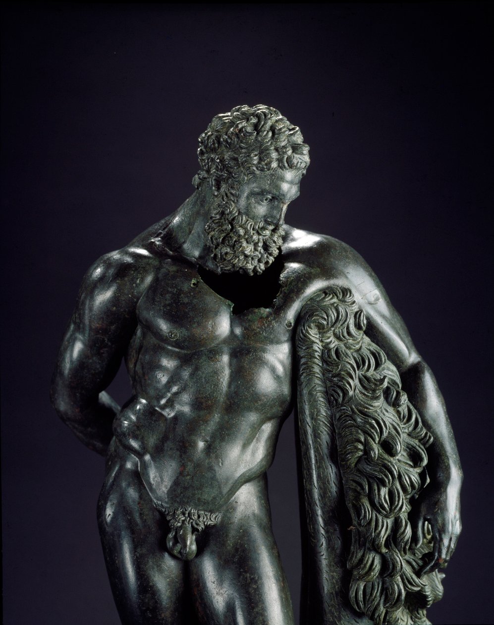 Heracles at Rest (Detail) by Lysippos (attributed to)