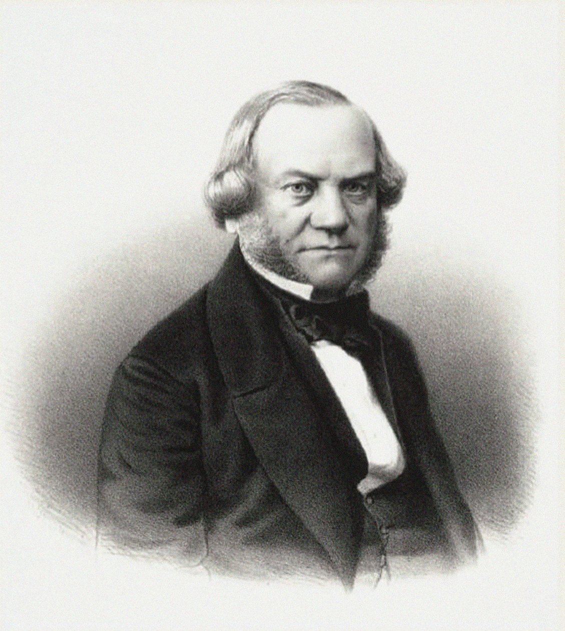 Portrait of the Director of the Imperial Theaters Alexander Mikhaylovich Gedeonov by M. Baryshev