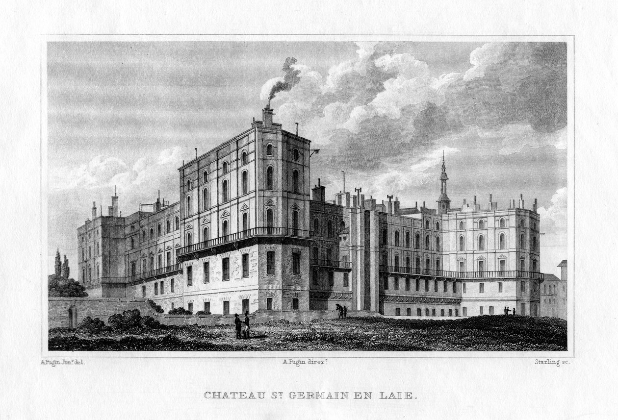 Chateau de Saint Germain en Laye, Paris by M. J. Starling