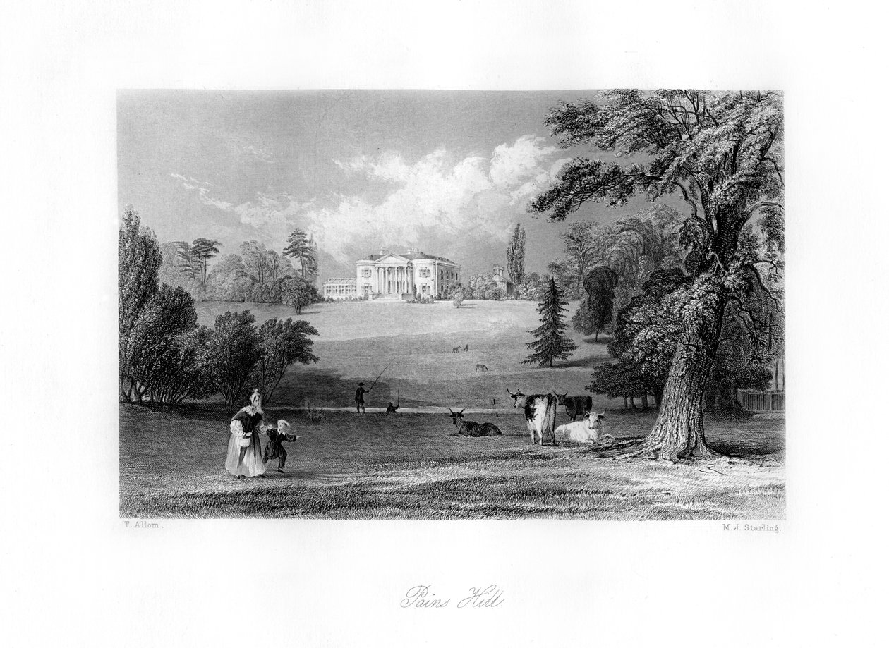 Pains Hill, Surrey, 19th Century by M. J. Starling