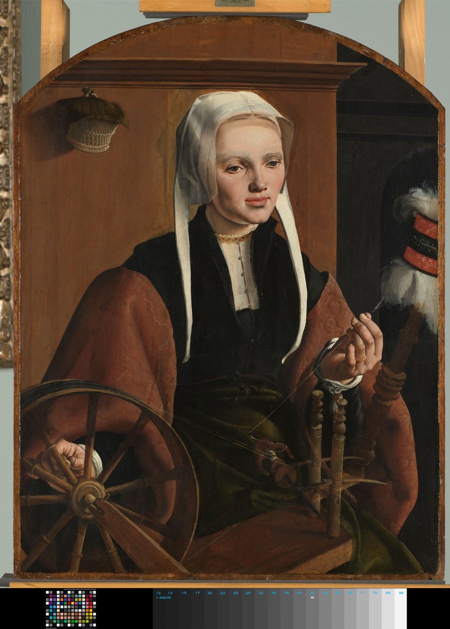 Portrait of a Woman, possibly Anne Codde by Maarten van Heemskerck