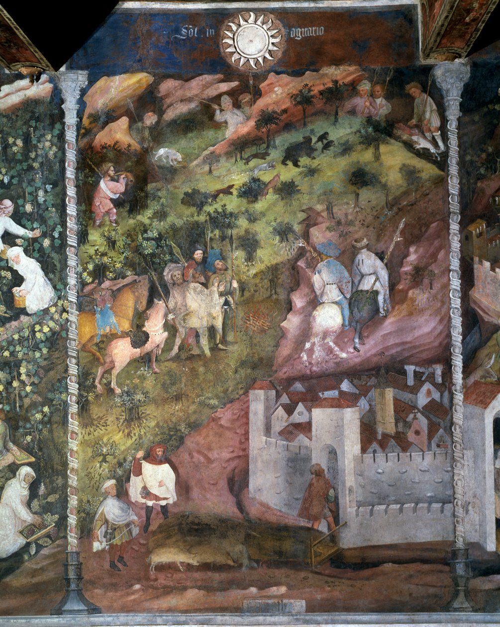 Month of November (detail) by Maestro (attr. to) Venceslao