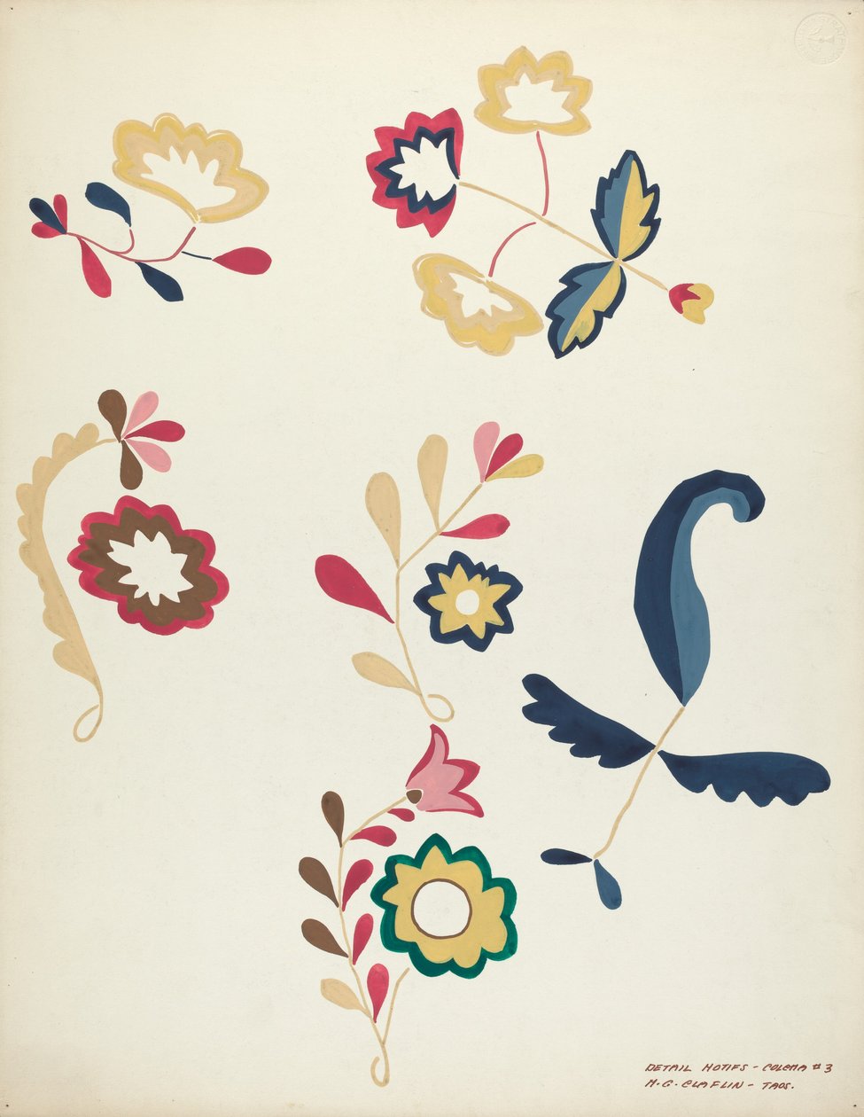 Design from a Proposed Portfolio, 1935-1942 by Majel G. Claflin