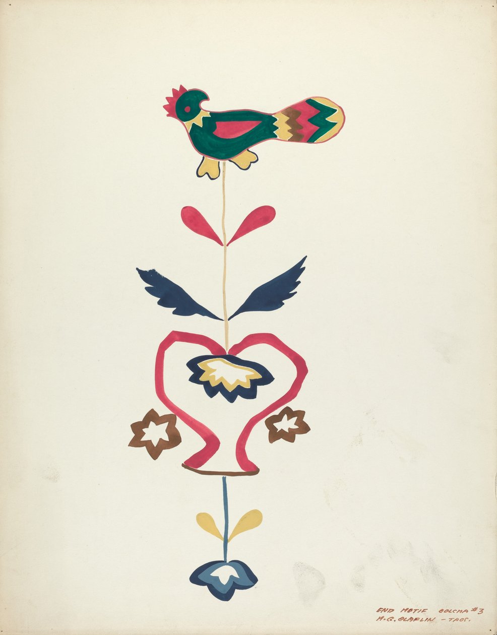 Design from a Proposed Portfolio, 1935-1942 by Majel G. Claflin