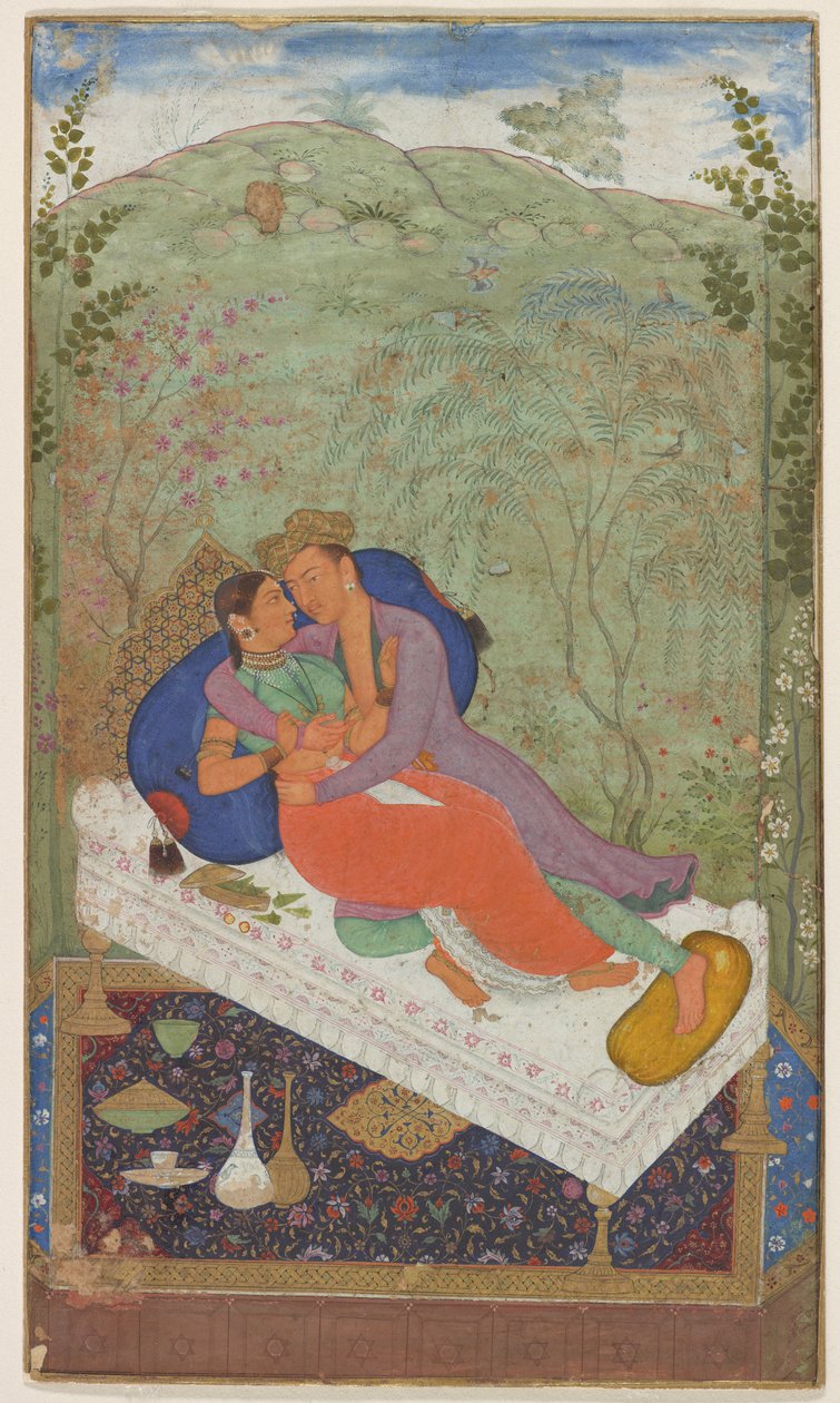 Sultan Murad and a Consort, ca. 1597 by Manohar