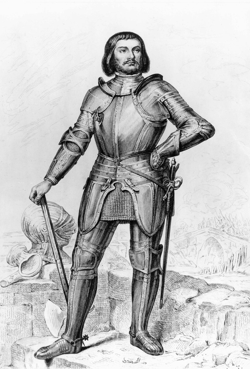 Gilles de Laval, Lord of Rais (1404-40) by Manuel Ferran