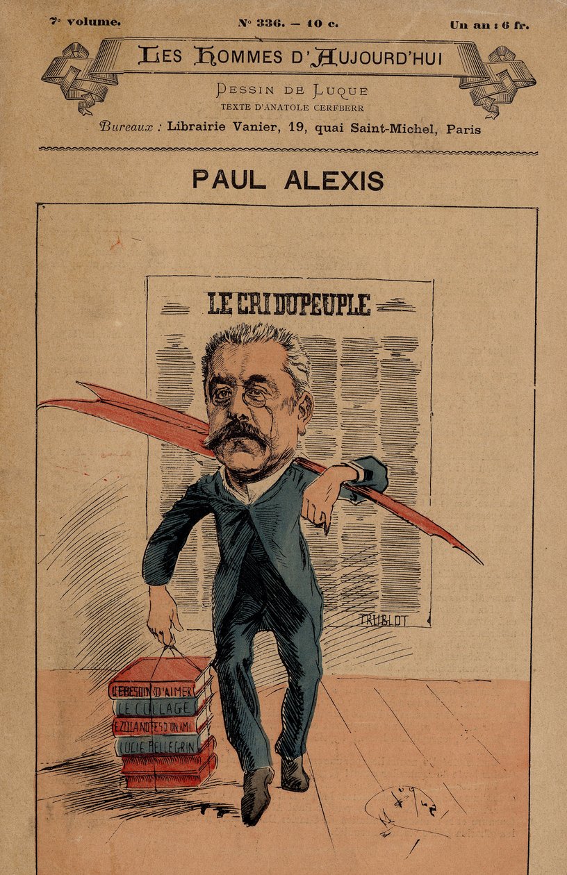 Cover of The Men of Today, Number 336, Illustration by Manuel Luque: The Cree of the People - Alexis Paul by Manuel Luque