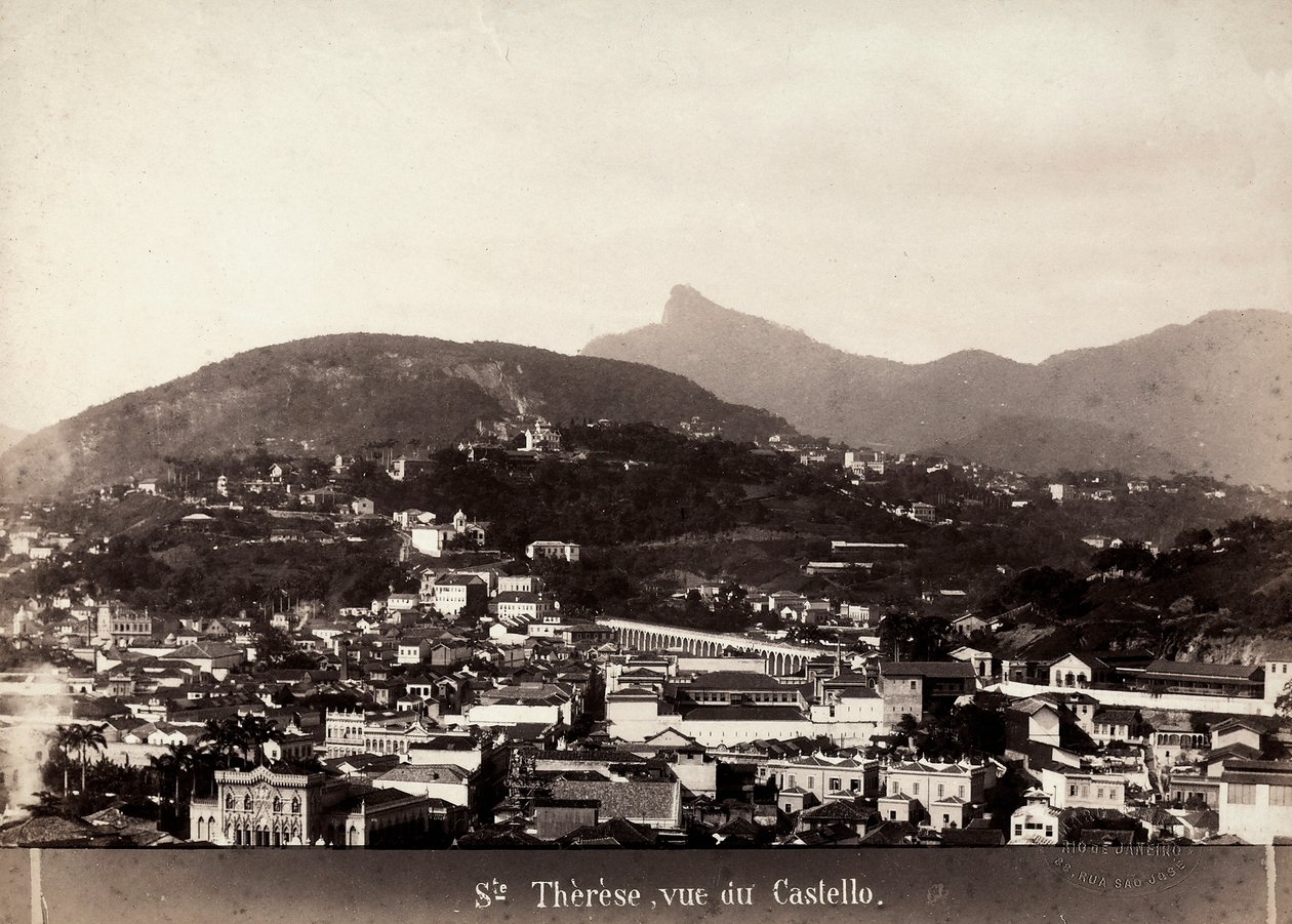 View of Santa Teresa in Brazil, c.1880-90 by Marc Ferrez
