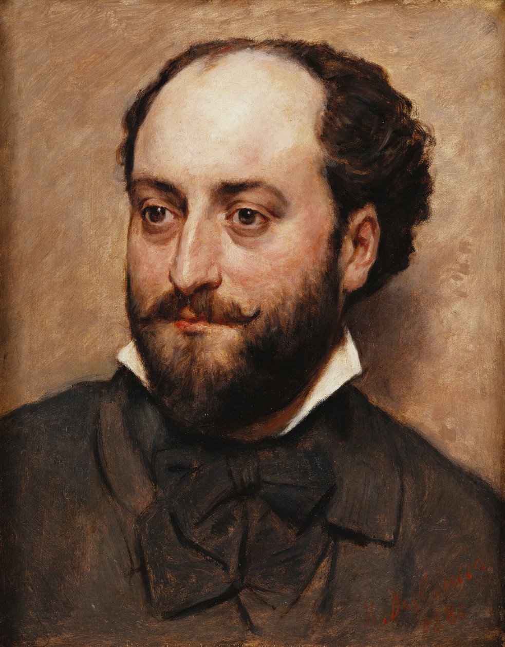 The Friend of the Painter by Marcellin Gilbert Desboutin