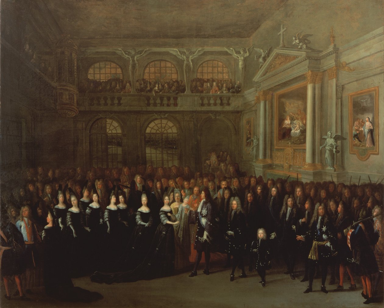Louis XVI Baptised a Pisani by Marchant