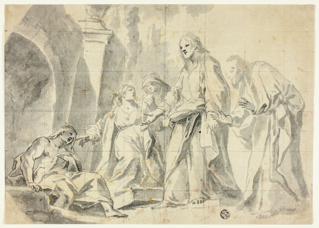 Raising of Lazarus by Marco Benefial: Buy fine art print