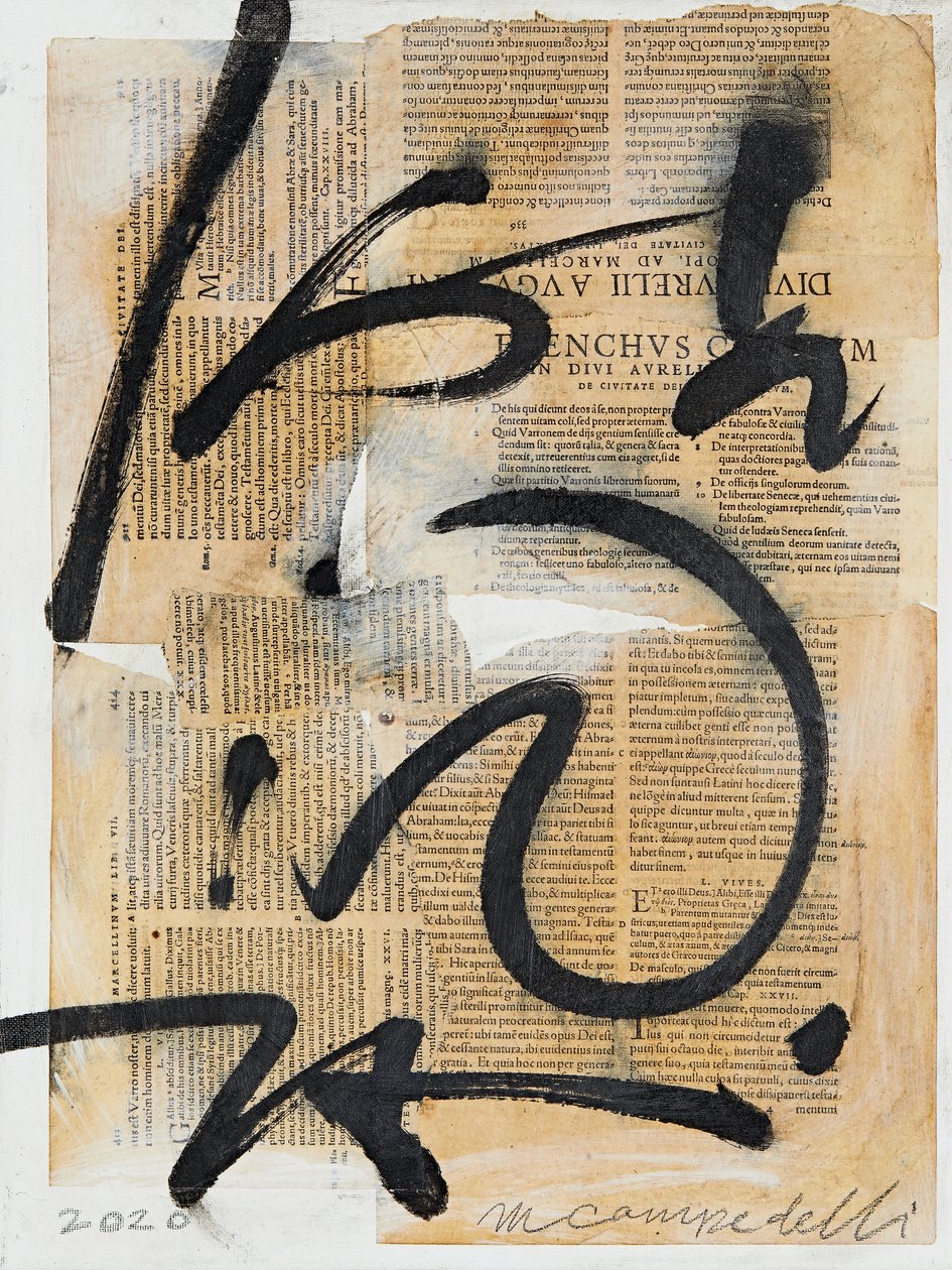 Text #07, 2020 by Marco Campedelli