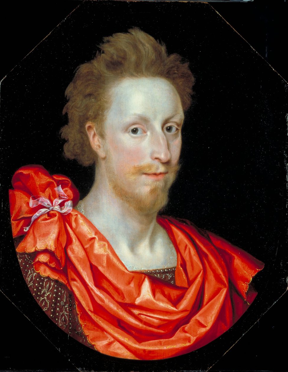 Portrait of a Man in Classical Dress, possibly Philip Herbert, 4th Earl of Pembroke by Marcus Gheeraerts the Younger
