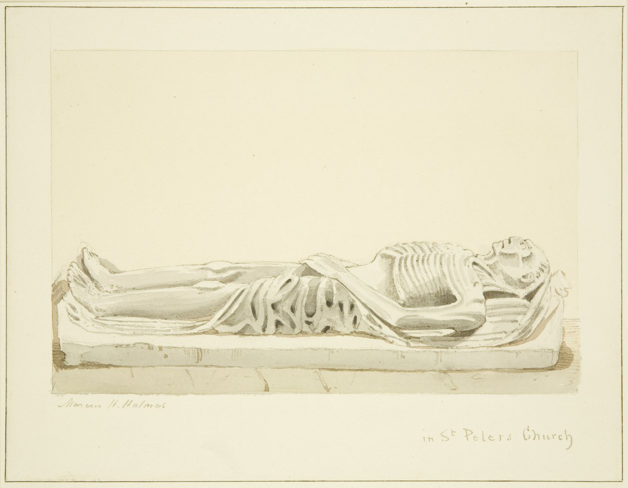 Effigy on a Monument in St Peter