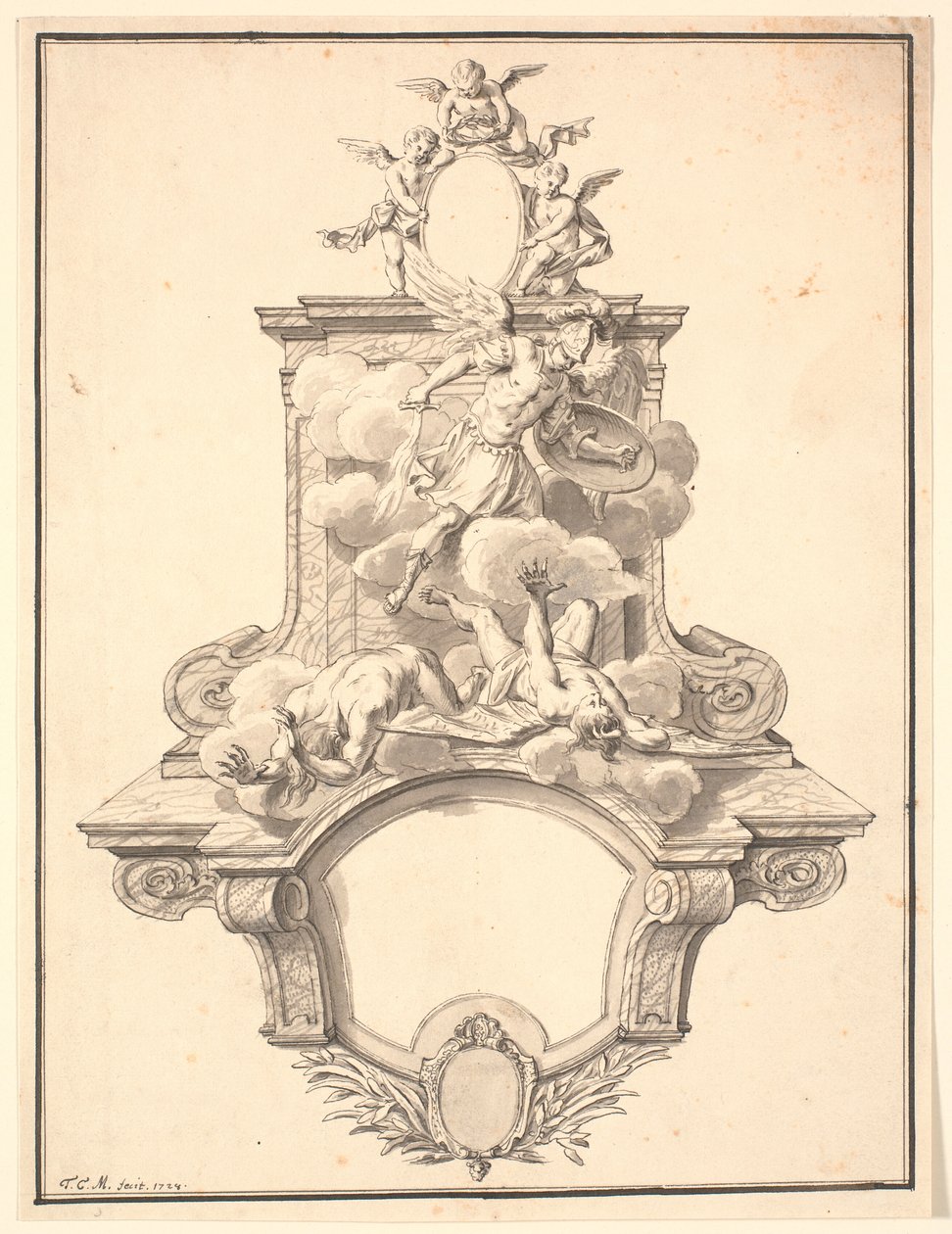 Allegory: The Triumph of Truth Over Envy and Lies by Marcus Tuscher