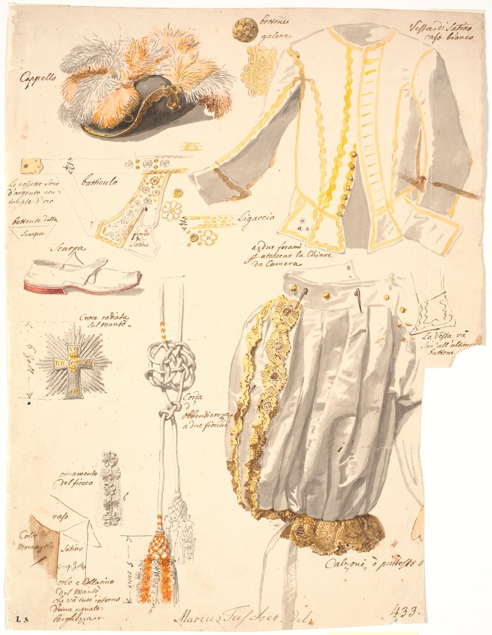 Details of the Order of the Dannebrog Knight