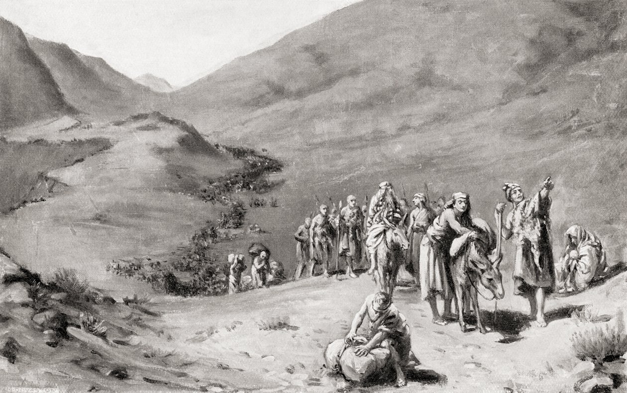 Migration of the Sumerian Tribes, from Hutchinson