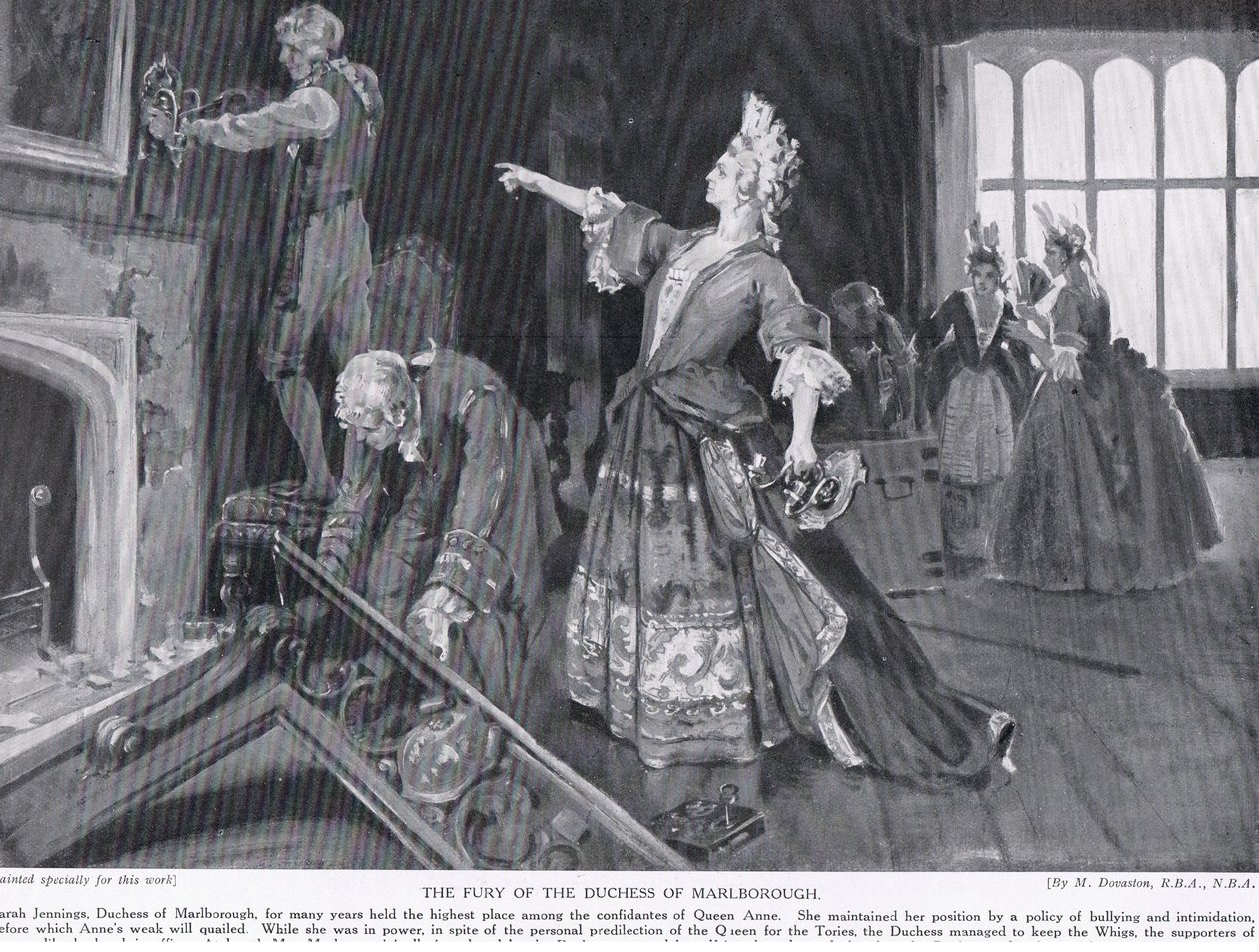 The Fury of the Duchess of Marlborough by Margaret Dovaston