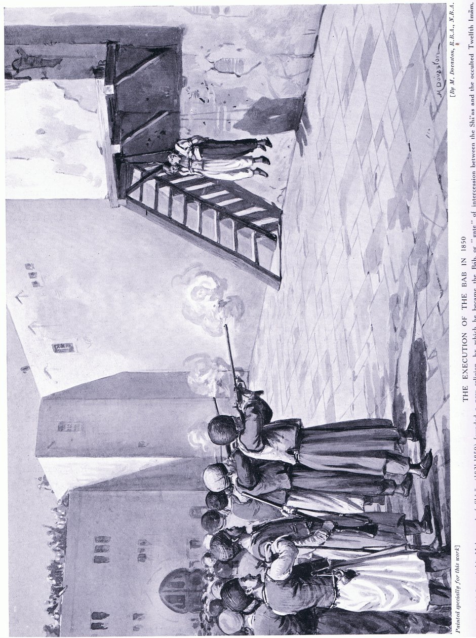 The Execution of the Bab in 1850 AD by Margaret Dovaston