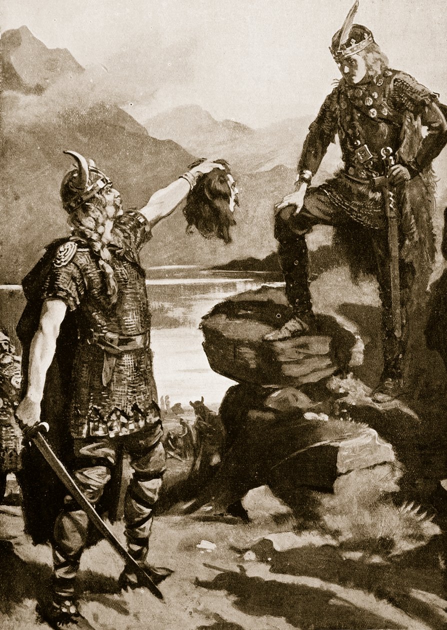 The Head of Donald Macwilliam Presented to Alexander II, Illustration from 