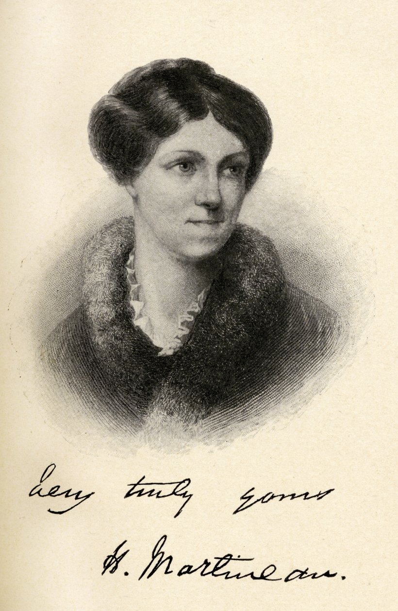 Harriet Martineau, Illustration from 