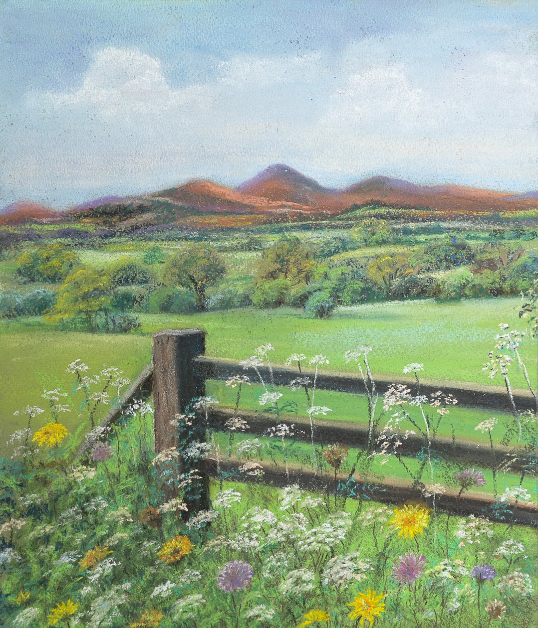 Summertime in Cookham, Berkshire by Margo Starkey