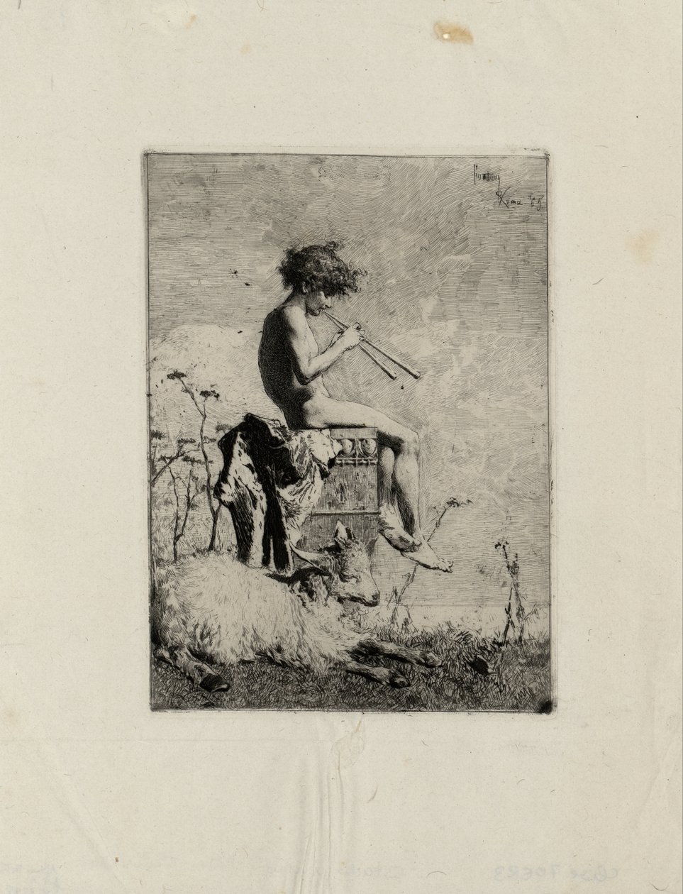 Idyll by Marià Fortuny