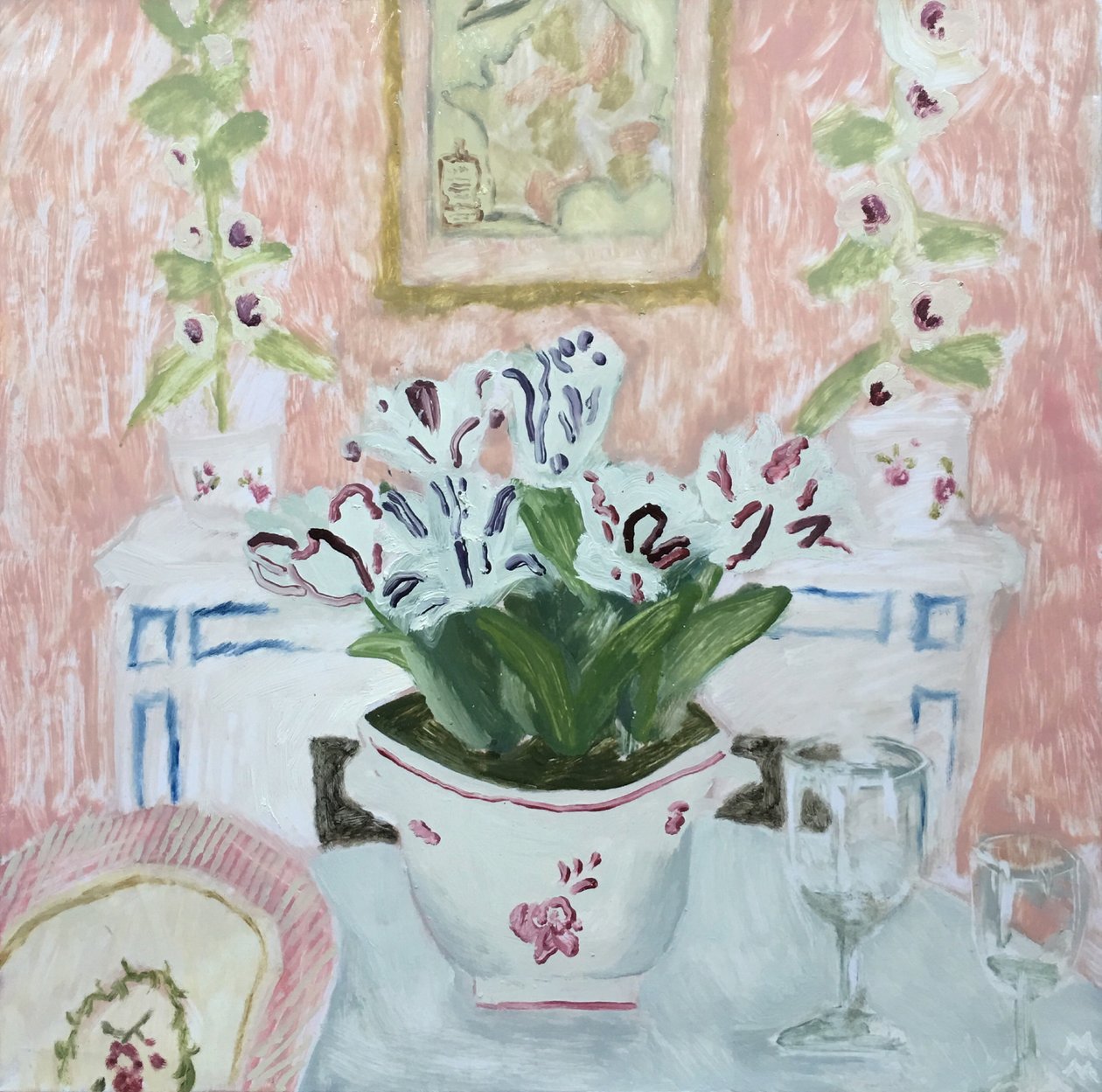 Still Life with Lilies by Maria Magenta