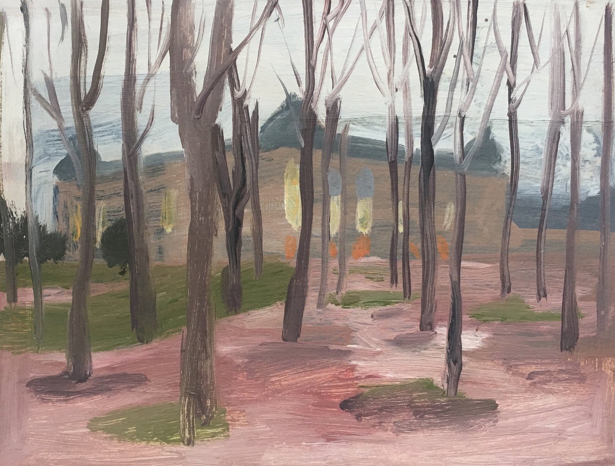 The Petit Palais in Winter II by Maria Magenta