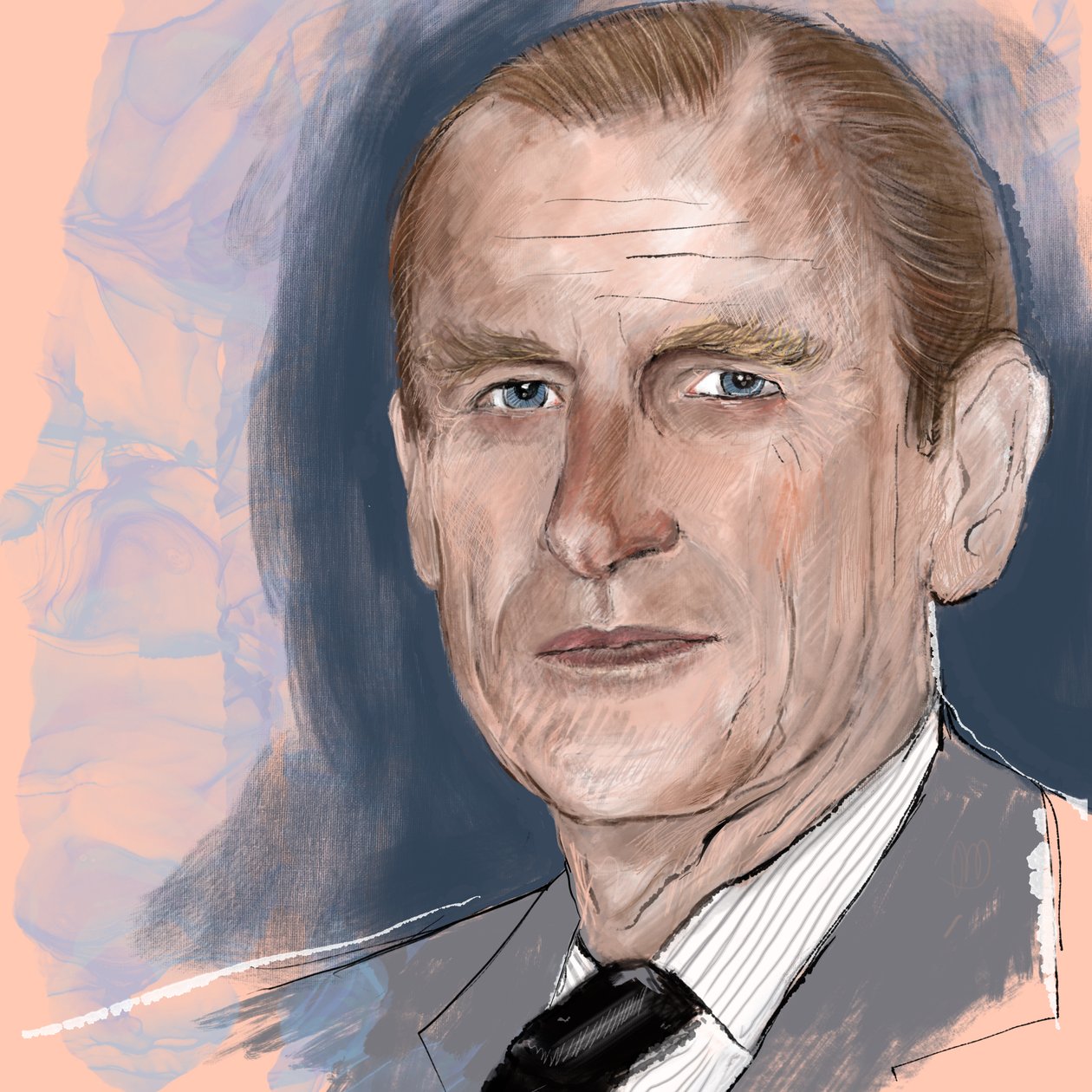 Prince Philip, Duke of Edinburgh, 2021 by Marianna Kulukundis