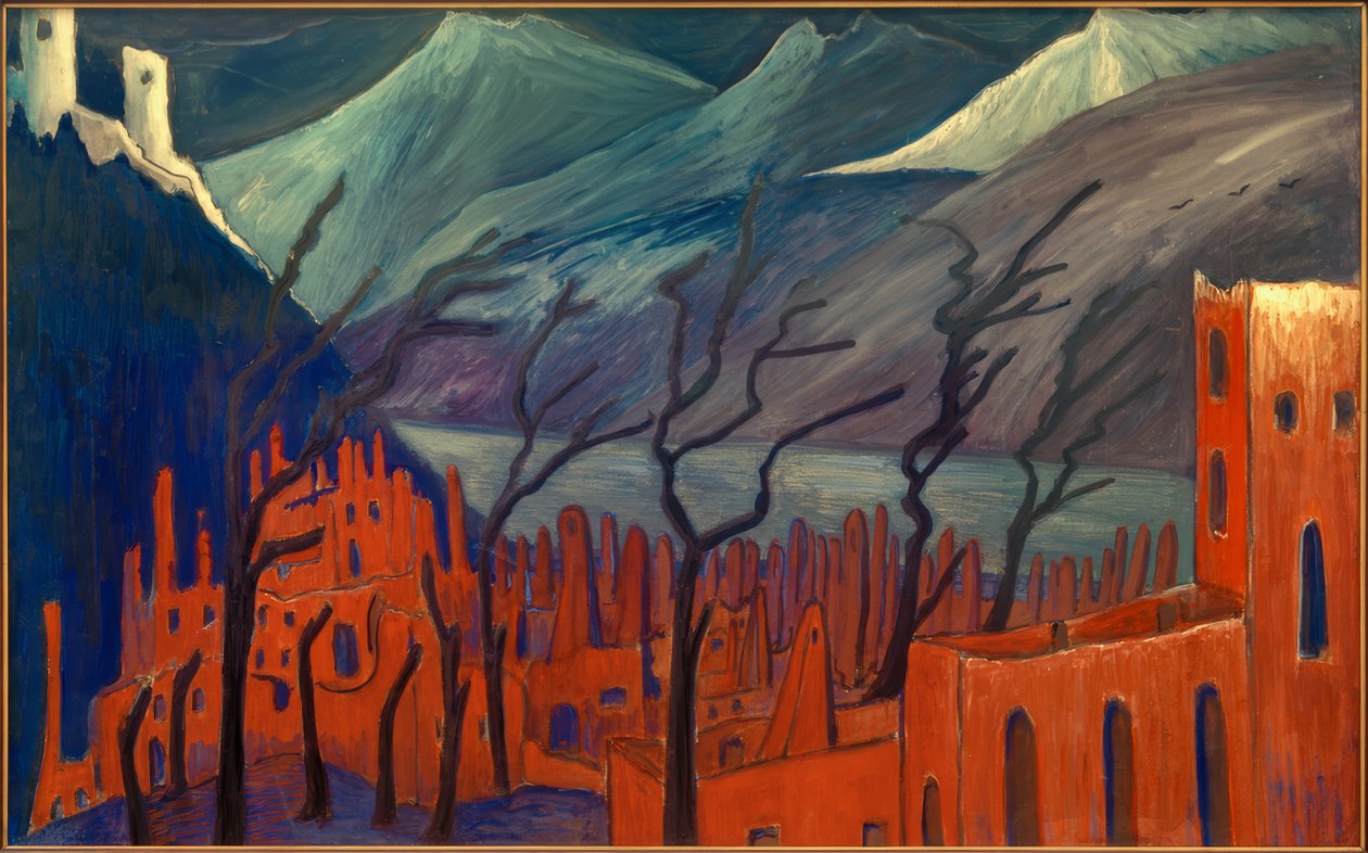Red City by Marianne von Werefkin: Buy fine art print