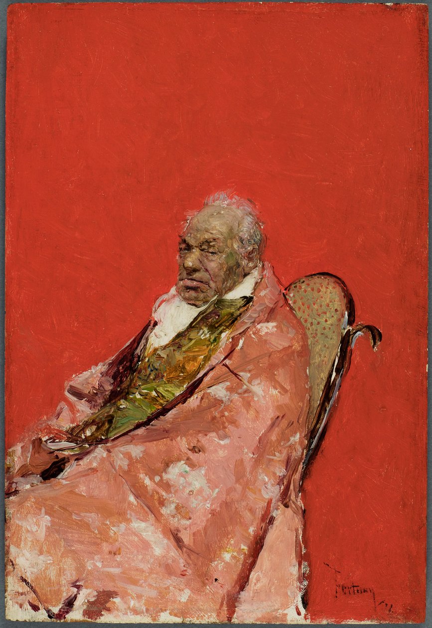 An Ecclesiastic by Mariano Fortuny