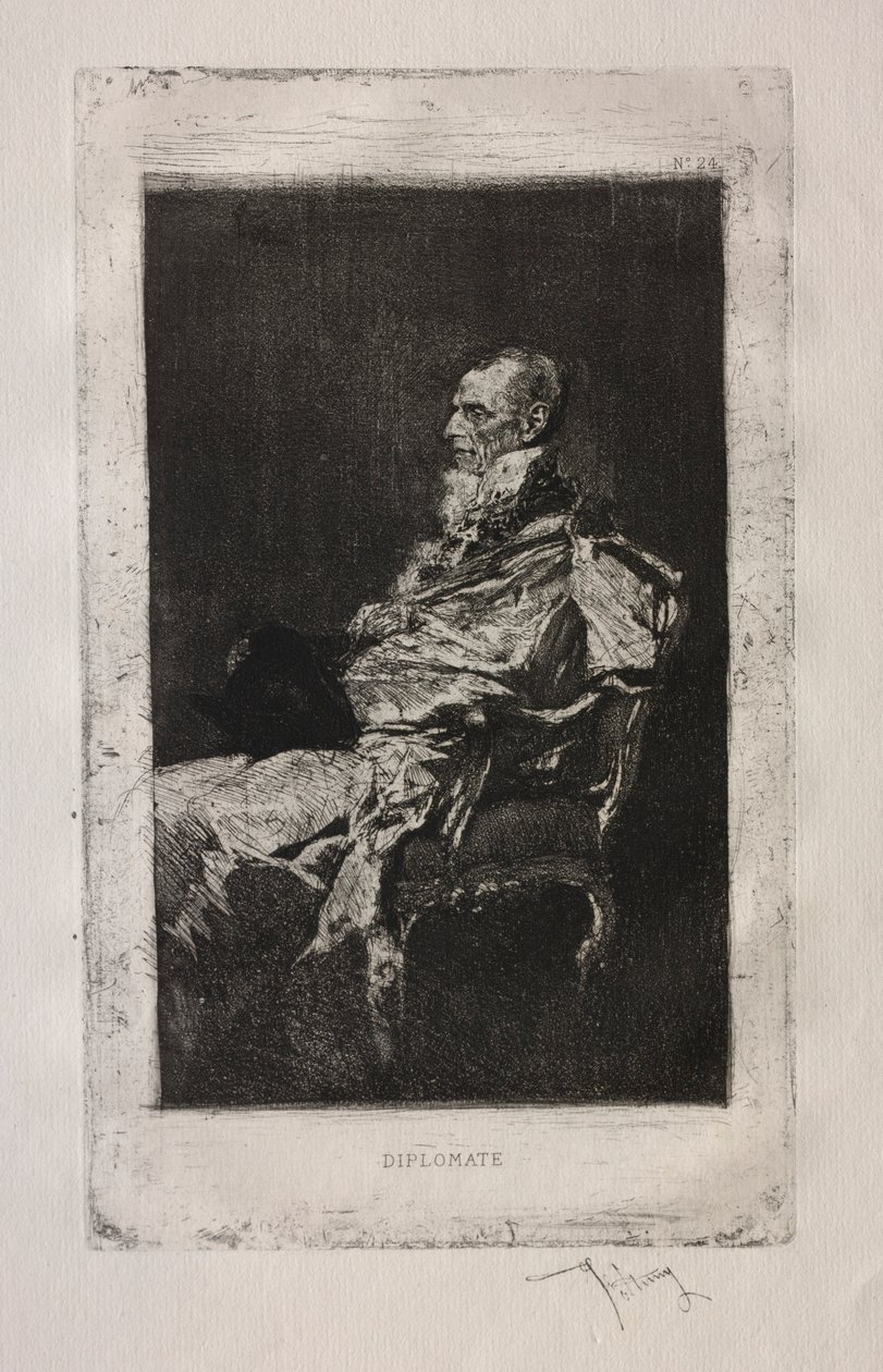 Diplomat by Mariano Fortuny y Marsal