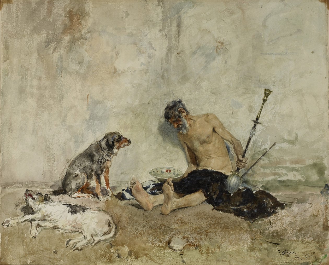 Faithful Friends by Mariano Fortuny